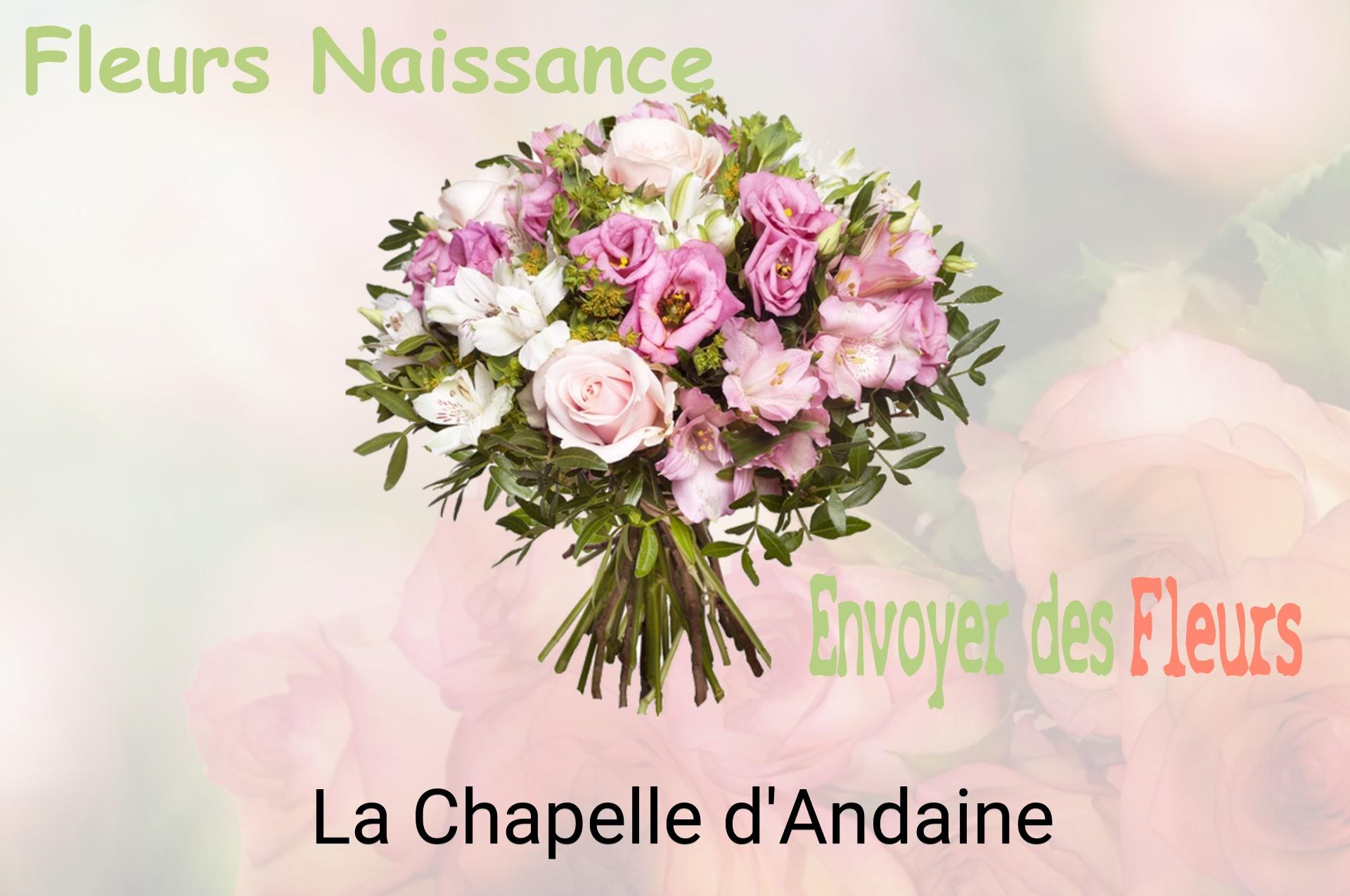 Bouquet de fleurs de naissance livré à La Chapelle-d'Andaine