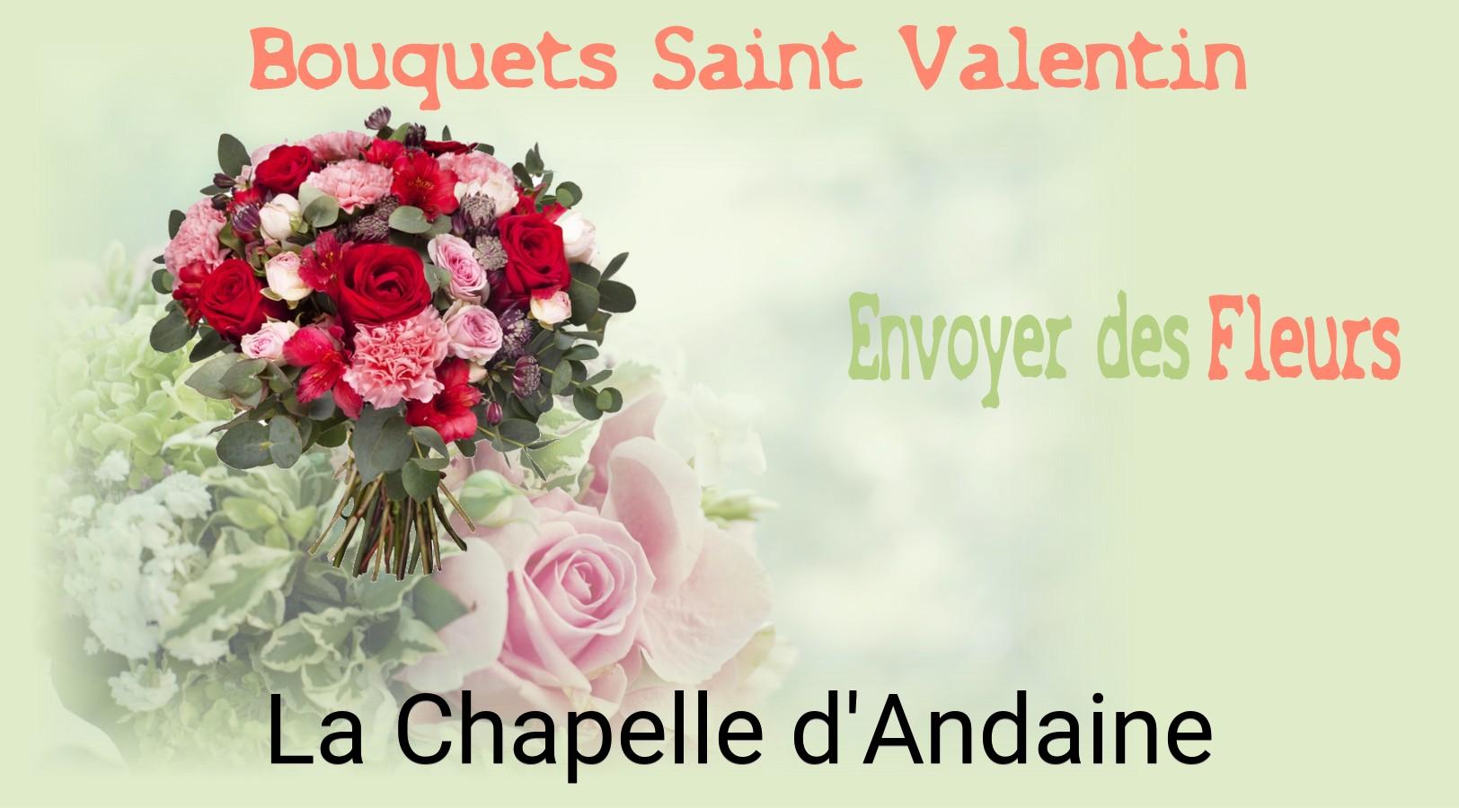 Roses de Saint-Valentin livrées à La Chapelle-d'Andaine